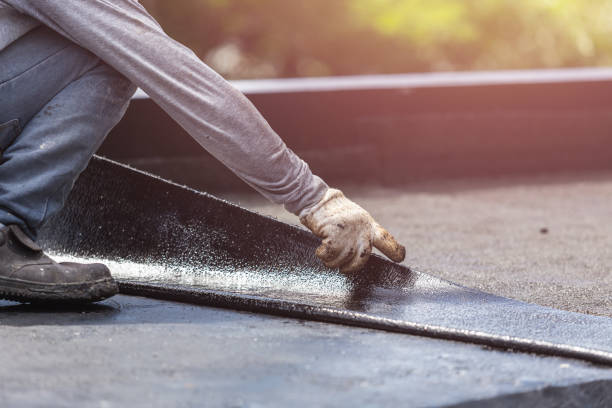 Professional Crawl Space Encapsulation technician working in Fallston, MD